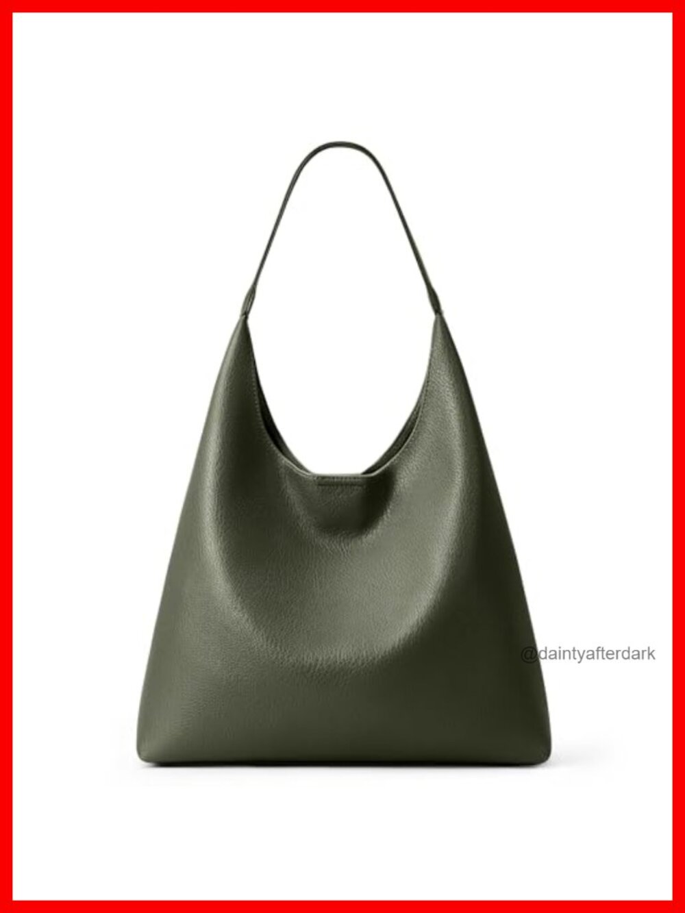 KALIDI Slouchy Vegan Leather Hobo Bag Everyday Tote Weekender Women Casual